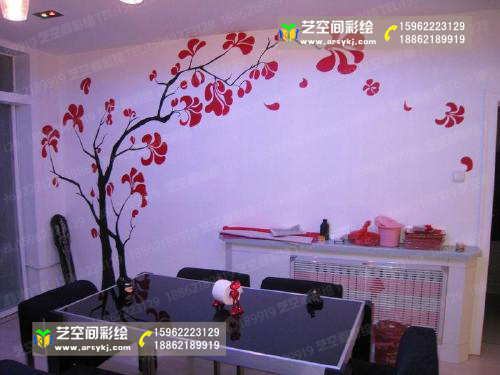 电视机背景墙效果图
