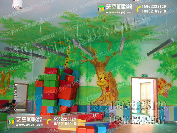 苏州墙体喷画