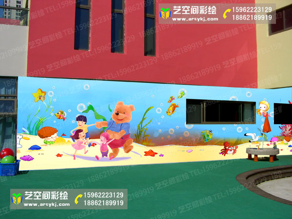 吴江幼儿园喷绘