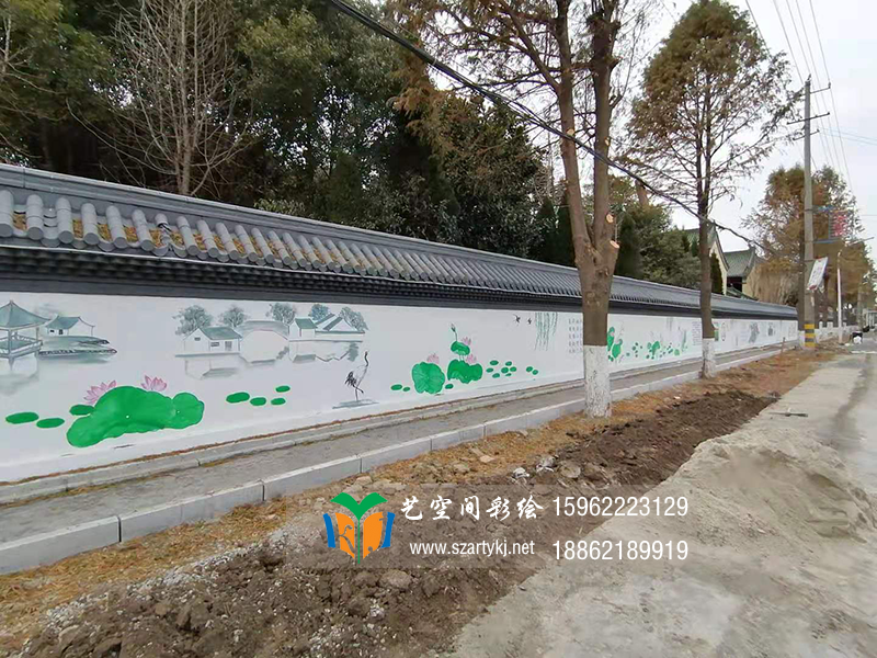 苏州墙体喷绘
