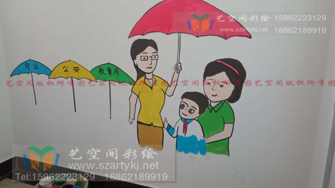 南通楼道彩绘