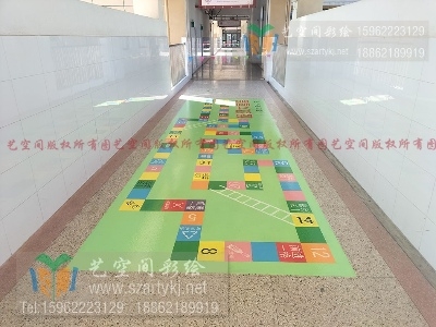 苏州地面彩绘