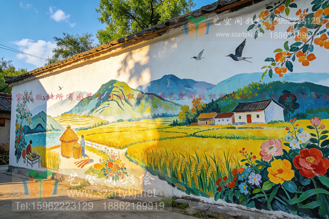 绝美！苏州绘画，一墙一世界