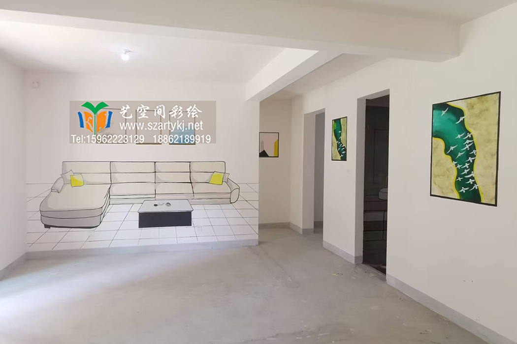 把彩绘画进日常烟火
