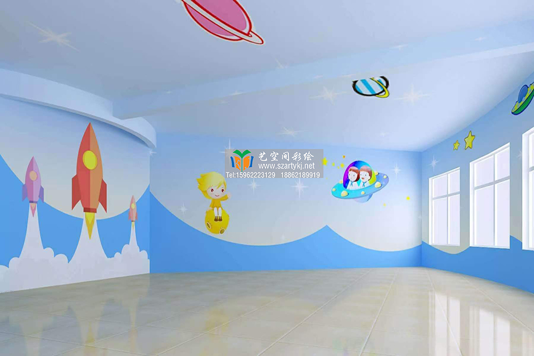 让彩绘成为孩子的第二个港湾