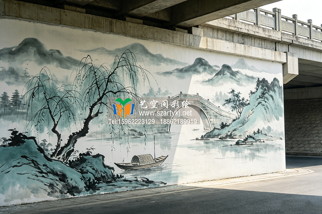墙面壁画让城市更具魅力