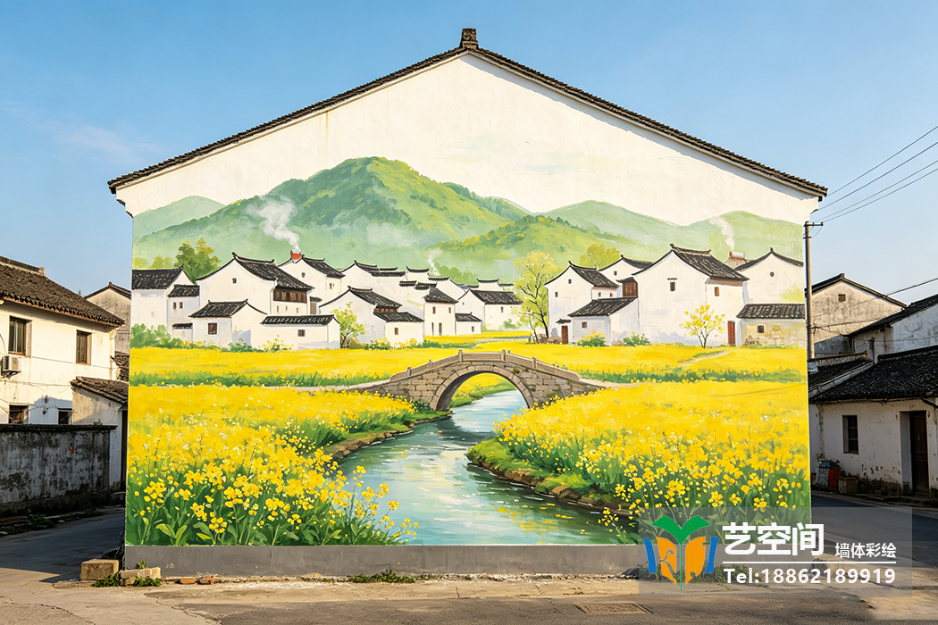 苏州彩绘激活美丽乡村新风景