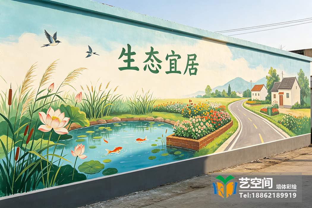 苏州墙体彩绘绘就美丽乡村新画卷