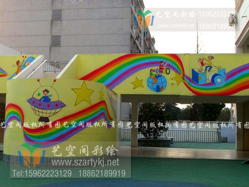【揭秘】彩绘什么样的步骤比较好 您知道幼儿园墙绘的材料如何配色和运用吗