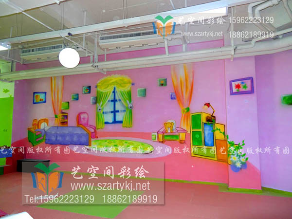 幼儿园墙体彩绘的主要步骤流程