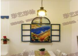 餐厅墙面彩绘的主要流程步骤