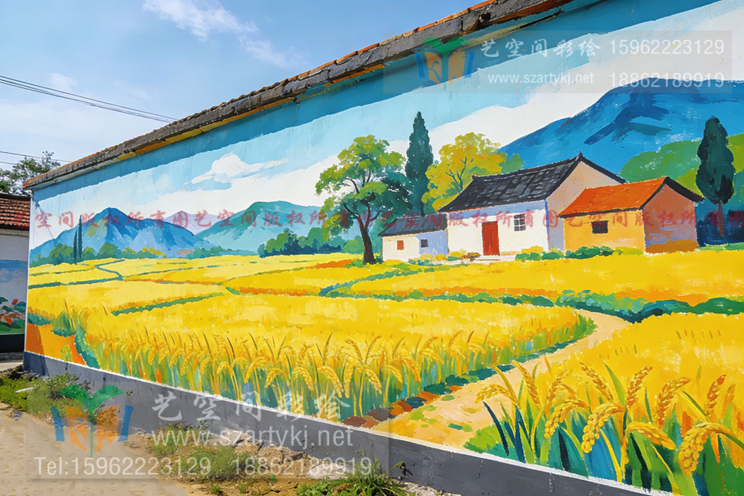 苏州墙画,每一笔都是江南情