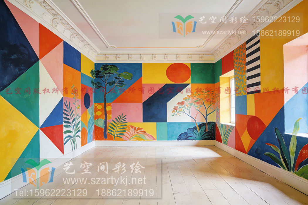 苏州绘画解锁空间装饰新潮流