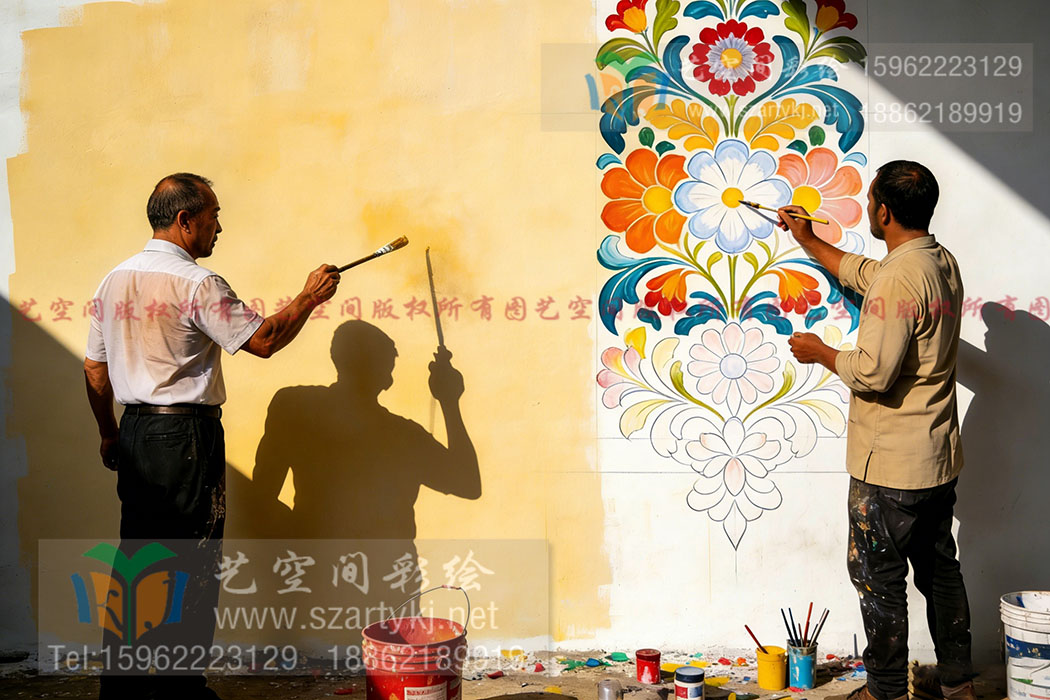 揭秘苏州墙画施工步骤