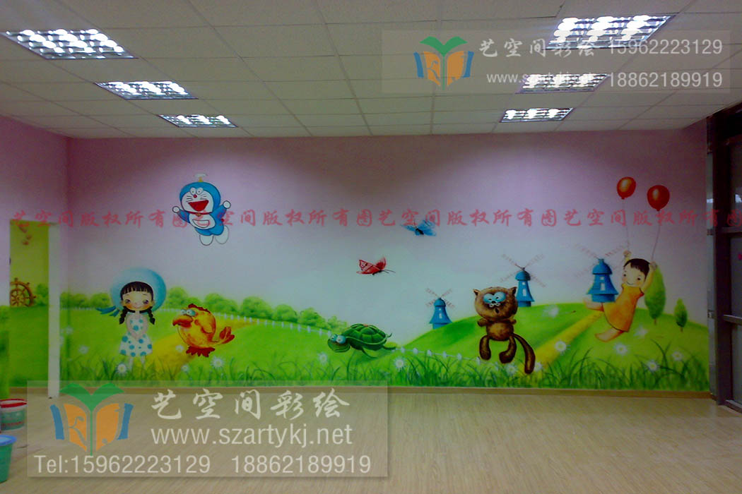 幼儿园彩绘让成长更有温度